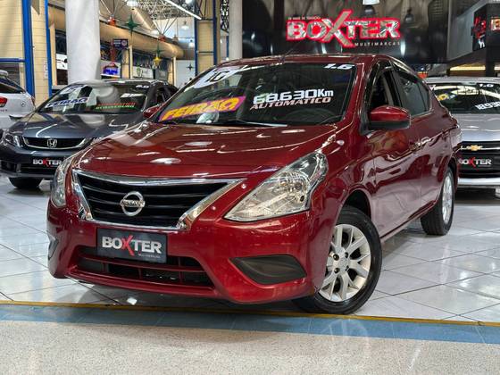 NISSAN VERSA 1.6 16V FLEXSTART SV 4P XTRONIC NISSAN VERSA 1.6 16V FLEXSTART SV 4P XTRONIC